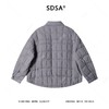 SDY5130SDSA男士秋冬新款痞帅男装简约纯色格子翻领羽绒服外套设计师百搭 商品缩略图5