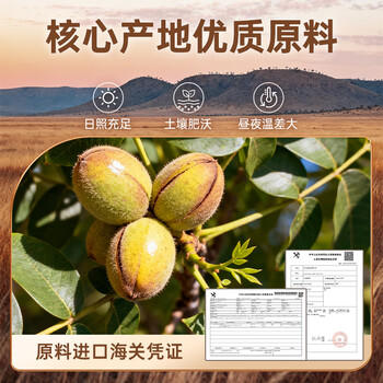 每果时光碧根果仁400g 无壳长寿果每日坚果炒货干果孕妇休闲健康零食 /休闲食品 /坚果炒货 /长寿果/碧根果 商品图0