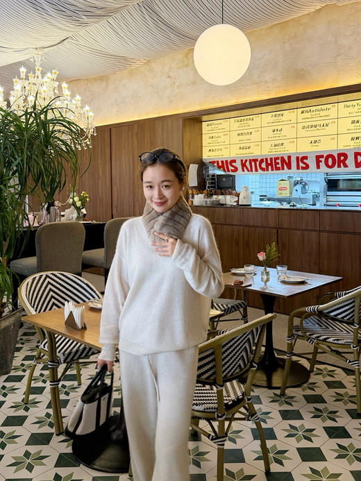 意da利 Cariaggi 奢级羊绒真丝针织衫 商品图2