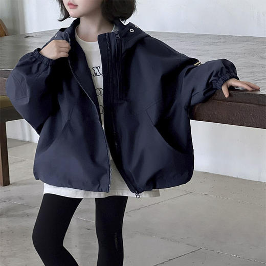 裁缝学苑TH14童装冲锋衣纸样儿童抓绒内胆软壳连帽上衣样板图纸 商品图2