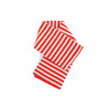 JO GORDON Smooth Narrow Stripe Scarf 羊羔毛彩色细条纹围巾 商品缩略图1