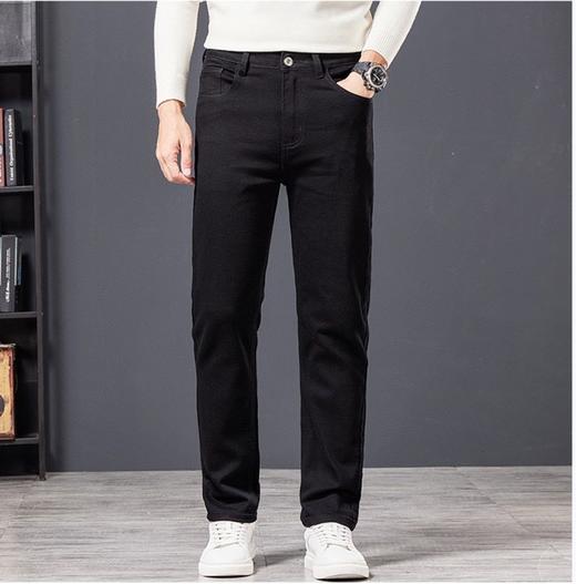 【罗蒙8903弹力牛仔裤】真的太绝了！ 黑色 烟灰色深色系百搭又低调 搭配起来也不会出错，不挑身材和肤色-SHRLZ 商品图1