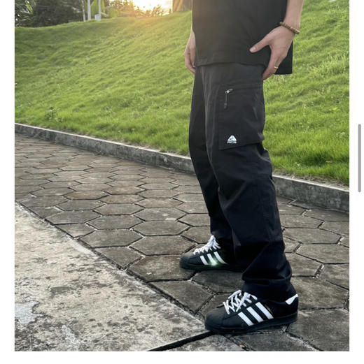直筒工装裤，毒家！ 奥莱订单！@acg联名supreme联名款休闲裤 商品图0