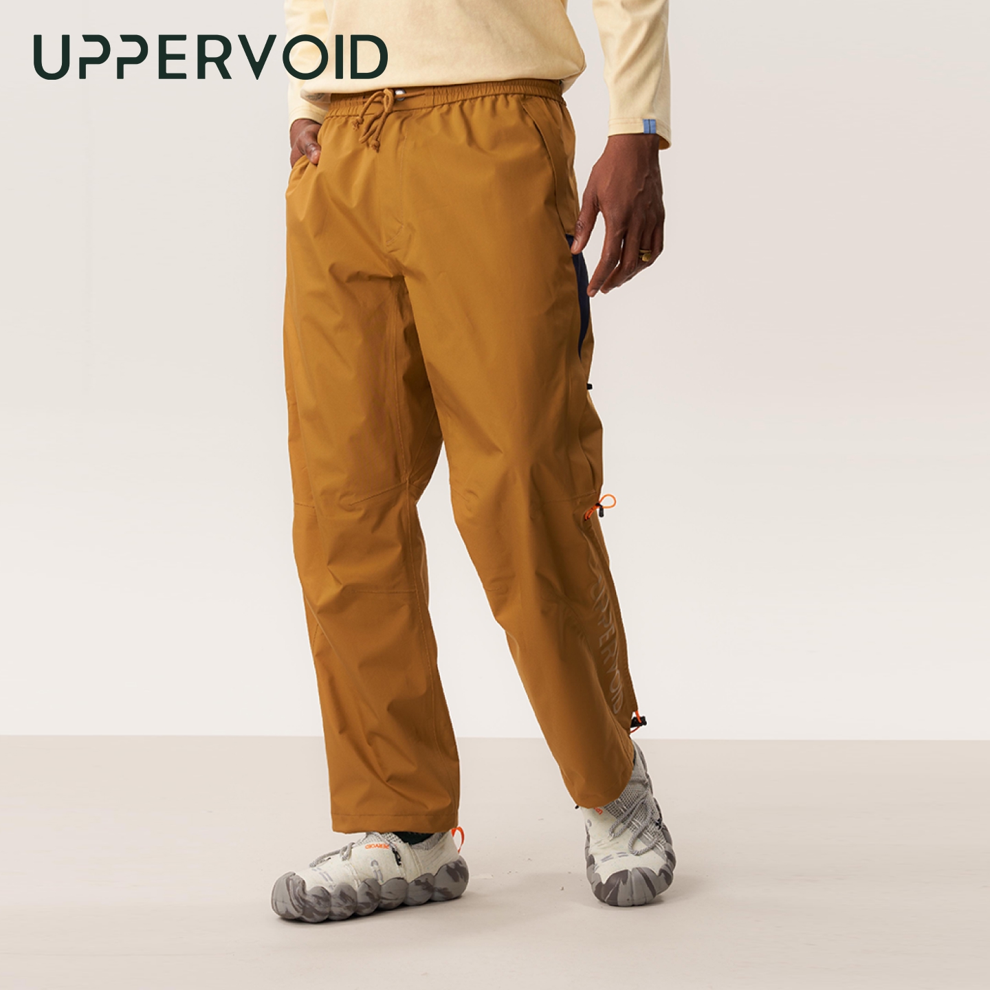 OSHELLPANTS收纳冲锋裤户外休闲硬壳防风防水UPPERVOID二普纬度