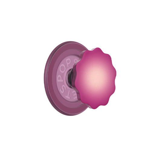 【惬意日常】MagSafe圆啪嗒-波浪花·紫 MAGSAFE磁吸 Round圆啪嗒系列 紫色 波纹 商品图0