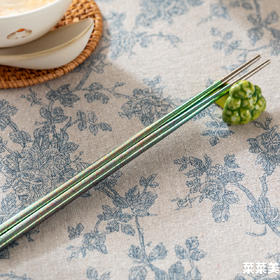 菜菜定制钛筷5件套| 冰花工艺，多人分色区分，防霉抑菌入口更放心