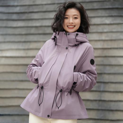西子/【征服】90白鹅绒800+蓬松度可拆卸户外三防软壳冲锋衣羽绒服/YRXS0494 商品图0