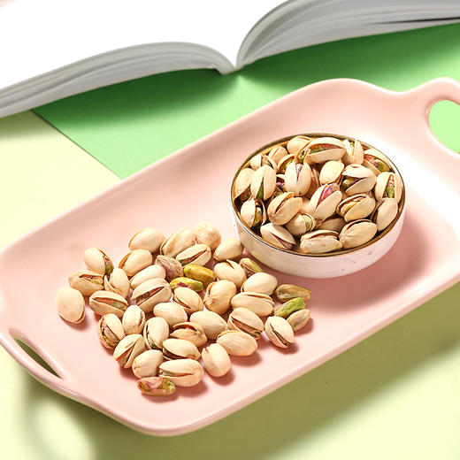 【开心果】旭东原味罐装原色无漂白百里挑一坚果炒货年货食品 商品图1