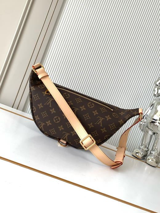 秋冬特惠💰1160 渠道级LV【全钢五金 变码芯片】te级LV 全套包装 M43644老花 男士腰包斜挎包 商品图3