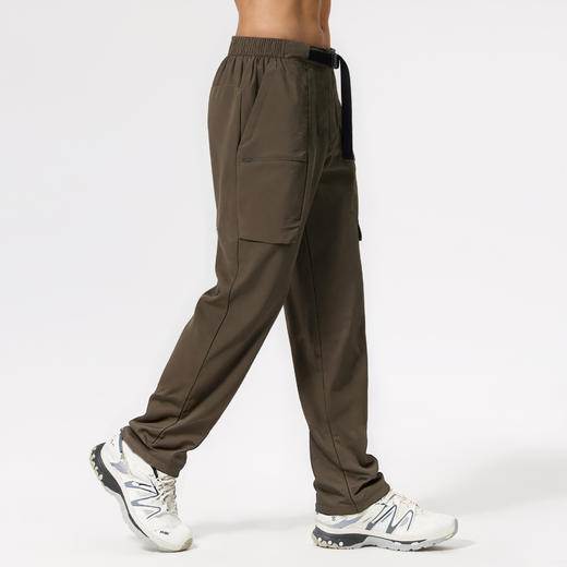 跃牌【跃LEAP-ACTIVE】四面弹防泼水登山速干冲锋裤 卡扣直筒多口袋机能工装裤L52144 商品图3