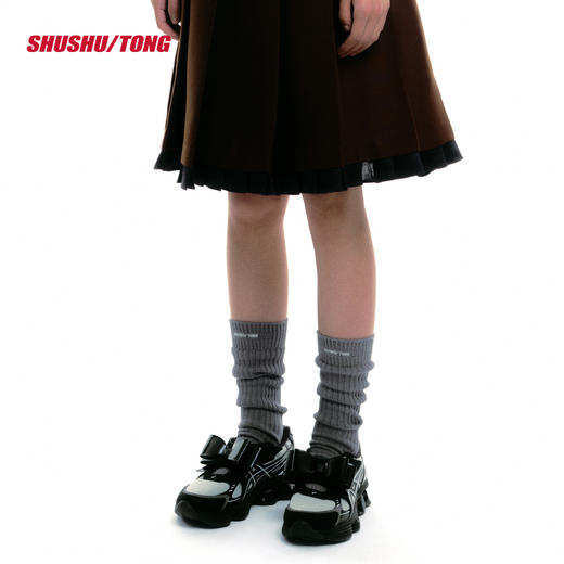 SHUSHU/TONG 男/女运动休闲鞋   MWDE12  银色/白色 灰色/黑色 商品图3