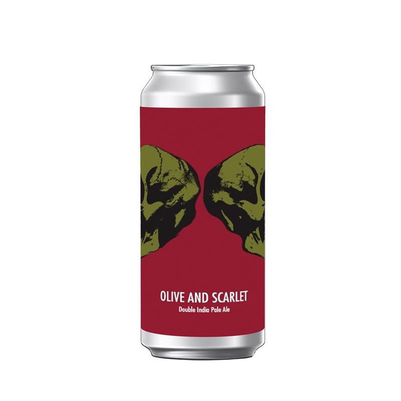 费登斯橄榄与猩红双倍干投双倍浑浊IPA啤酒