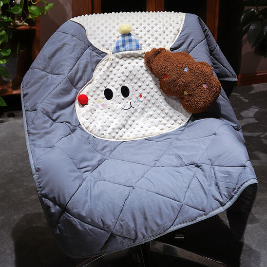 自然醒泡泡绒大头系列抱枕被QYL 商品图13