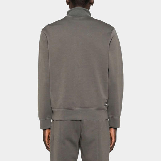 EMPORIO ARMANI 阿玛尼 男士全拉链双面针织卫衣 绿色 EM003053 AF17545 U8143 商品图1