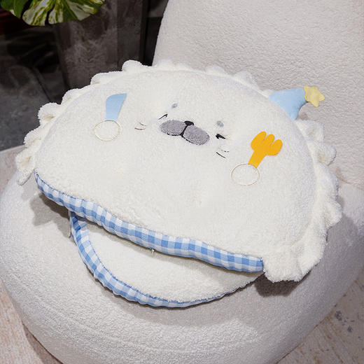 自然醒萌萌小海豹扁扁坐垫QYL 商品图13
