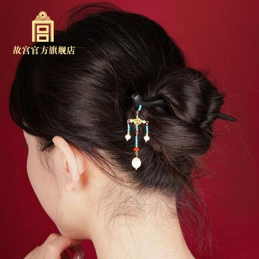 翠羽明珠串珠发簪 商品图1