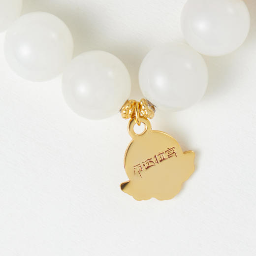 和田玉莲花单圈手串 商品图4