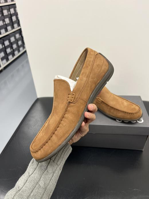 到手价950元 ECCO爱步男鞋经典款牛皮一脚蹬豆豆鞋开车鞋 休闲皮鞋570994莫克 美国代购，无中文标签，介意慎拍 商品图4