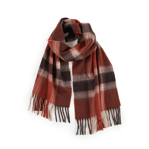 ASMAN AUS❀970117 英伦羊毛格子围巾 商品图4