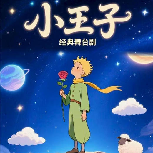 12月20日相约都市剧场经典舞台剧《小王子》：一场治愈心灵的星际之旅 商品图0