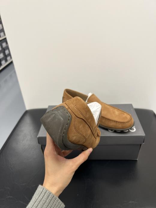 到手价950元 ECCO爱步男鞋经典款牛皮一脚蹬豆豆鞋开车鞋 休闲皮鞋570994莫克 美国代购，无中文标签，介意慎拍 商品图2