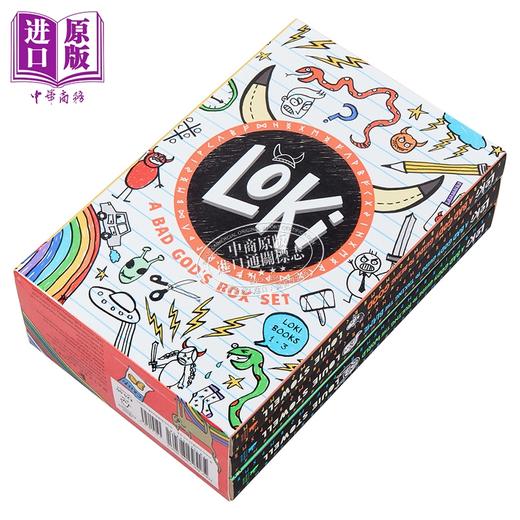 【中商原版】洛基日记 1-3套装 平装 Loki A Bad Gods Box Set 英文原版 Louie Stowell 商品图1