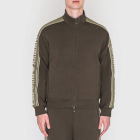 EMPORIO ARMANI 阿玛尼 男士徽标条纹 ASV 全拉链运动卫衣 EM002913 AF10013 U8120