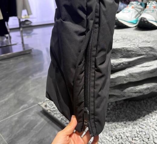 安踏冠军2025冬季男士防风透湿长款帽可拆鹅绒羽绒服152540915 商品图3