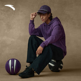 【HélàStyled欧文秀款】安踏潮流美式卫衣男女款帽衫172541710