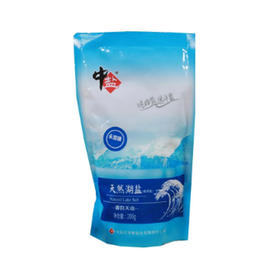 中盐天然未加碘湖盐200g