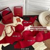 【本命年大红内衣】新年无痕舒适透气软钢圈 收副乳防下垂女士文胸套装  商品缩略图0
