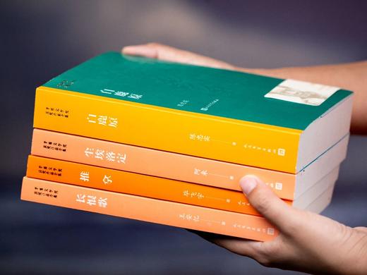 《茅盾文学奖经典作品集》(4册)，赠送：4张人民文学出版社「朝内166」纪念拍立得卡片。 商品图1