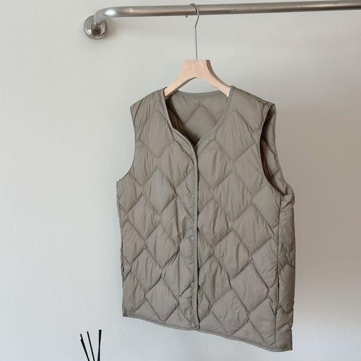 U家新款90白鸭绒轻薄羽绒马甲 288款 商品图7