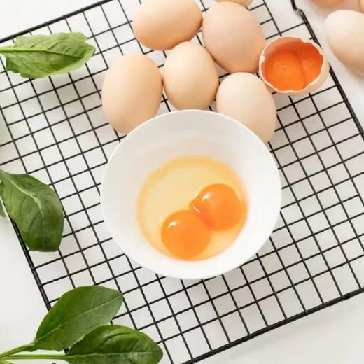 [最农公社]年货节|山东优选双黄蛋鸡蛋10枚/20枚谷物喂养 吃一个双倍营养 商品图2