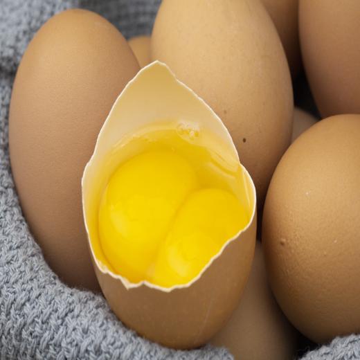 [最农公社]年货节|山东优选双黄蛋鸡蛋10枚/20枚谷物喂养 吃一个双倍营养 商品图5