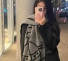 福利回馈  土星印花羊毛围巾  双面提花工艺！ 冬日搭配氛围感神器 商品缩略图1
