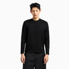 EMPORIO ARMANI 阿玛尼 男士带有提花标志的针织圆领长袖T恤 黑色 8N1TD7 1JGYZ 0021 商品缩略图1