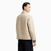 EMPORIO ARMANI 阿玛尼 男士字母徽标贴片羊毛面料短款外套 米色 EM003125 AF17330 U1156 商品缩略图2