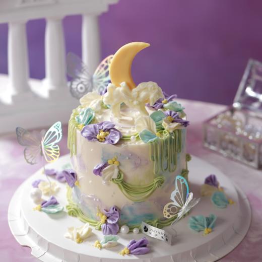 射手座灵感蛋糕【诗与远方的向往】1.5磅 香草奶油芒果夹心口味 | 左羊 商品图4