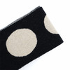 JO GORDON Small Spot Scarf 羊羔毛黑白圆点围巾 商品缩略图4