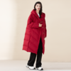 SRR8BE004诗梦星砂红连帽羽绒服 商品缩略图2