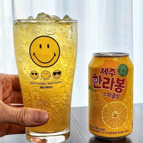 제주 한라봉 스파클링/ 康塔贝尔济州丑橘味饮料355ml/샤인 머스캣 스파클링葡萄味饮料350ml 商品图2