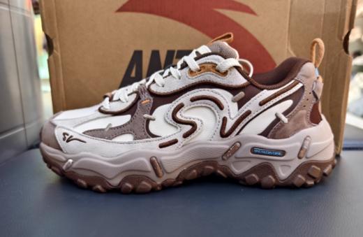 安踏SV2025冬曲奇COOKIE男款百搭潮流休闲运动老爹鞋 112548807VS 商品图1