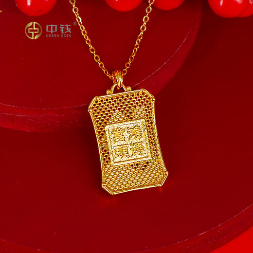 立马发财镀金足银手链 0.01克足金 1.5克足银 商品图4