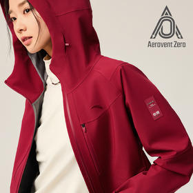 安踏风暴甲  无氟安踏膜冲锋衣女新款户外防水登山外套162547602