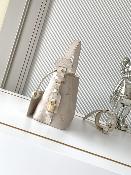 秋冬特惠💰1340 渠道级LV【全钢五金 MB163c01变码芯片】te级LV 全套包装 M25673渐变丝印 本款 All In BB 手袋 商品图1