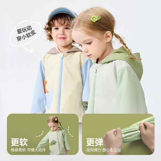 【小软皮】迷你巴拉巴拉男女童外套可拆卸玩偶外衣2026春新品 商品图2