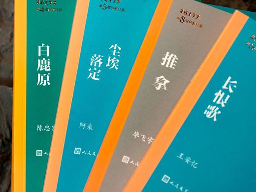 《茅盾文学奖经典作品集》(4册)，赠送：4张人民文学出版社「朝内166」纪念拍立得卡片。 商品图6