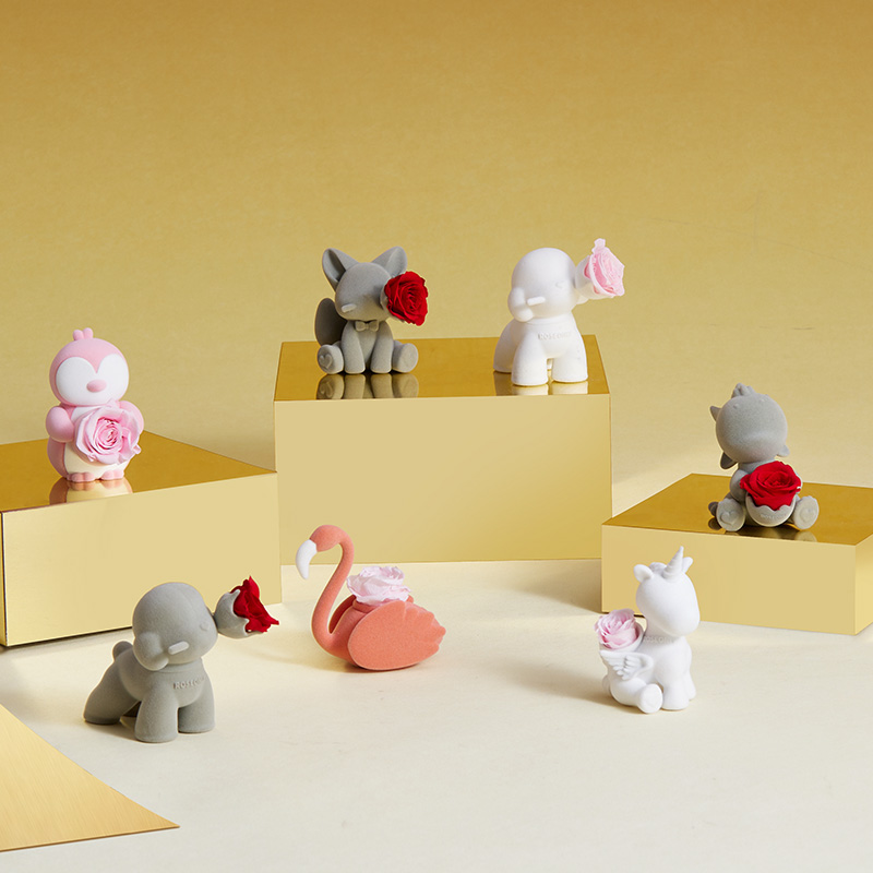 【MINI宝贝】ROSEONLY诺誓 永生玫瑰 公仔系列 MINI系列公仔   送朋友 送闺蜜