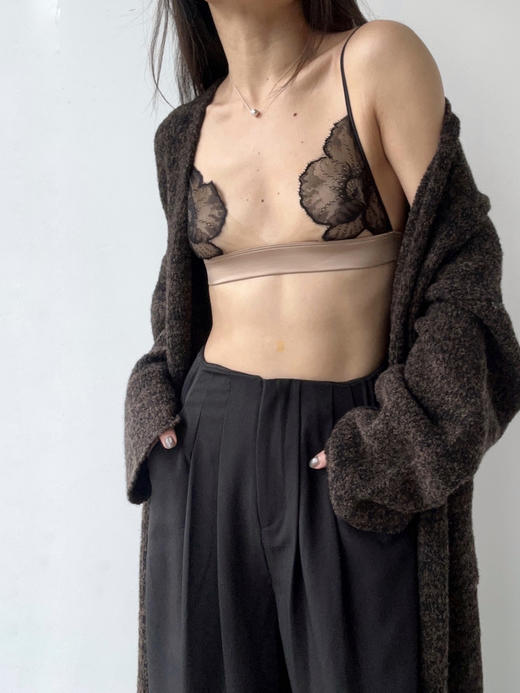 Her Senses｜极织 12B152NN 列维斯蕾丝三角杯 [ 黑BK01 ] 商品图1